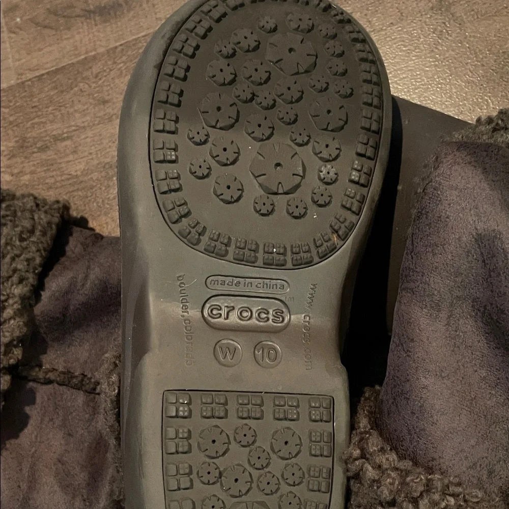 CROCS Dark brown Winter Boots - Picture 2 of 3